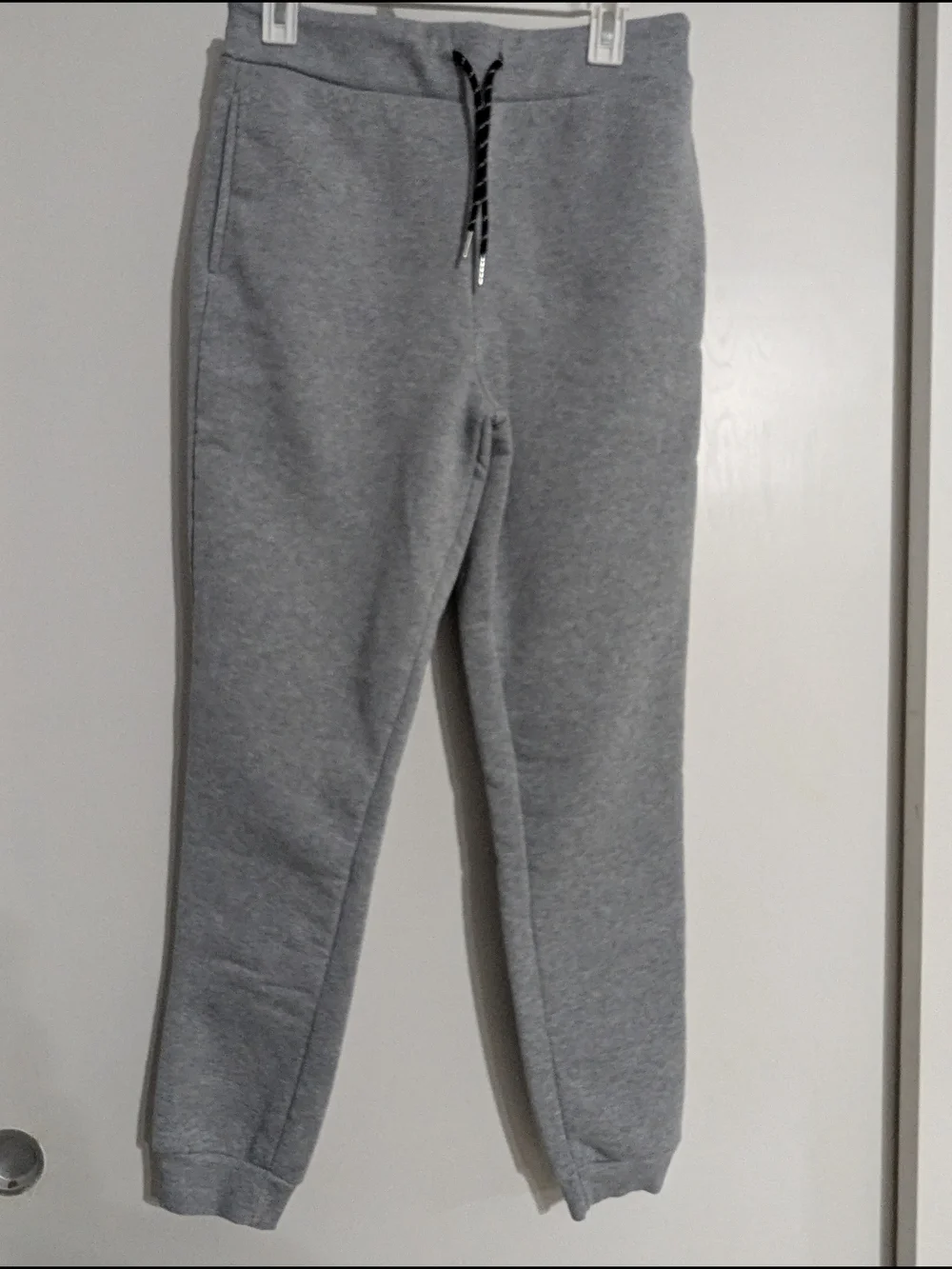 Women's/Men's ( Unissex )Gray Fleece Jogger Sweatpants - Unbranded